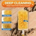 thumbnail image 6 of JFengqi Duster Refills, Heavy Duty Microfiber Disposable Feather Duster, 15 Count with 1 Handle, Orange, 6 of 6