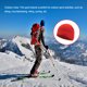 thumbnail image 3 of Gorro de Esquí Qarigey Sport Beanie Adultos Gorras de Lana Polar para Exteriores Gris Oscuro, 3 of 6