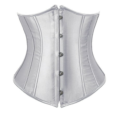 Corset Top Corset Lingerie For Women Bustier Tops For Women Underbust Corset Tops For Women Gray M