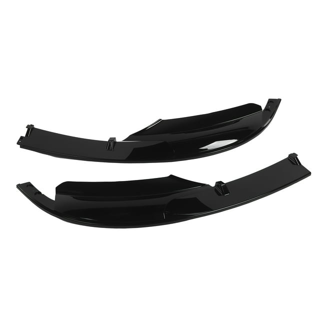 Front Lip Splitter 2Pcs Front Bumper Splitter Lip Body Kit Deflector Fit For 3-Series F30 F35 2012-2018
