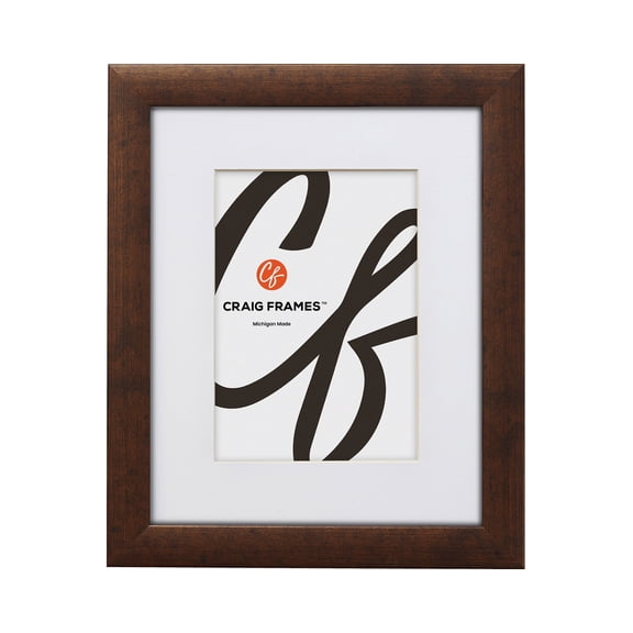 Craig Frames 23247881 14x22 inch Rustic Copper Picture Frame Matted for a 11x17 Photo