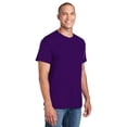 thumbnail image 3 of Gildan Classic Fit Men DryBlend T-Shirt, Short Sleeve Crewneck Tee, Purple, 3XL, 3 of 5