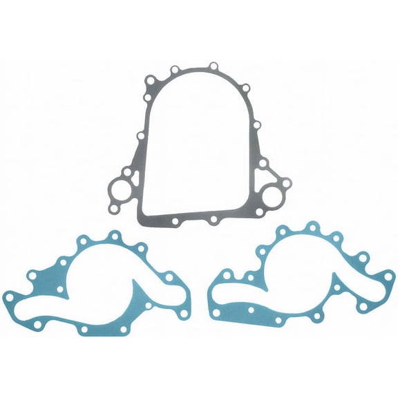 Water Pump Gasket Kit - Compatible with 1988 - 2000 Chevy C2500 1989 1990 1991 1992 1993 1994 1995 1996 1997 1998 1999