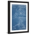 thumbnail image 2 of "Velocipede 1880 Blueprint" Framed Painting Art Print, 2 of 4