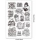 thumbnail image 2 of Sello transparente para amantes de la lectura, sellos de silicona para amantes de los libros, sello de goma transparente para sellar., 2 of 7