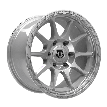 1 TIS 17x9 6X135  00 563BS BRUSHED FACE WITH SILVER Wheel Rim