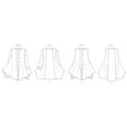 thumbnail image 7 of Butterick Sewing Pattern 6995 - Misses' Tops by Katherine Tilton, Size: Size: K5 (8-10-12-14-16), 7 of 7