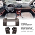 thumbnail image 4 of Center Front Center Dash AC Vents  Trim Bezel Air Conditioning Outlet Grill Panel Replacement For  Camry XV30 2001 To 2006, 4 of 8