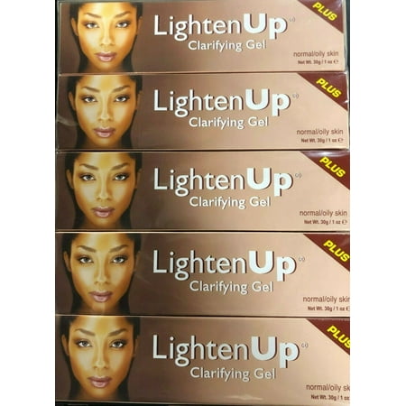 Lighten Up PLUS Skin Clarifying Gel Tubes 30g (Pack of 5)