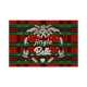 thumbnail image 2 of Juego de 1 mantel individual navideño | Adornos navideños con motivo de murciélago | Manteles individuales antideslizantes, impermeables y resistentes al calor para el comedor | Rojo, verde y blanco, 2 of 6