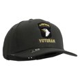 thumbnail image 5 of 101st Airborne Veteran Embroidered Solid Cotton Twill Pro Style Cap - Charcoal OSFM, 5 of 5