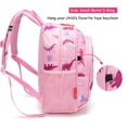 thumbnail image 4 of Mochila para niños pequeños JinBeryl Dinosaur Pink para niños de más de 2 años, 4 of 7