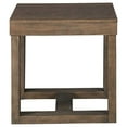 thumbnail image 4 of Signature Design by Ashley Cariton Table d'Appoint Carrée en Brun Grisâtre, 4 of 5