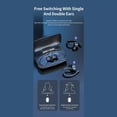thumbnail image 2 of Audifonos Bluetooth Manos Libres T82 Tws Wireless Hook Enc Azul Fralugio Sport, 2 of 5