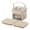 Milky white, variant on NEXAVKPR Quick Releases Ice Cubes Molds With Ergonomic Handle For Small Kitchens And Refrigerator Ice Cubes Maker