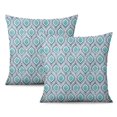 thumbnail image 1 of Upgrade Your Home with Grey Flower Throw Pillow Covers, 20x20 Inch - Modern Boho Decor, Set of 2, 1 of 7