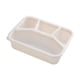 thumbnail image 2 of Utensilios de cocina, lonchera de cuatro compartimentos con tapa transparente, compartimento para frutas, refrigerador, caja de alimentos frescos complementarios, loncheras de plástico, 2 of 6
