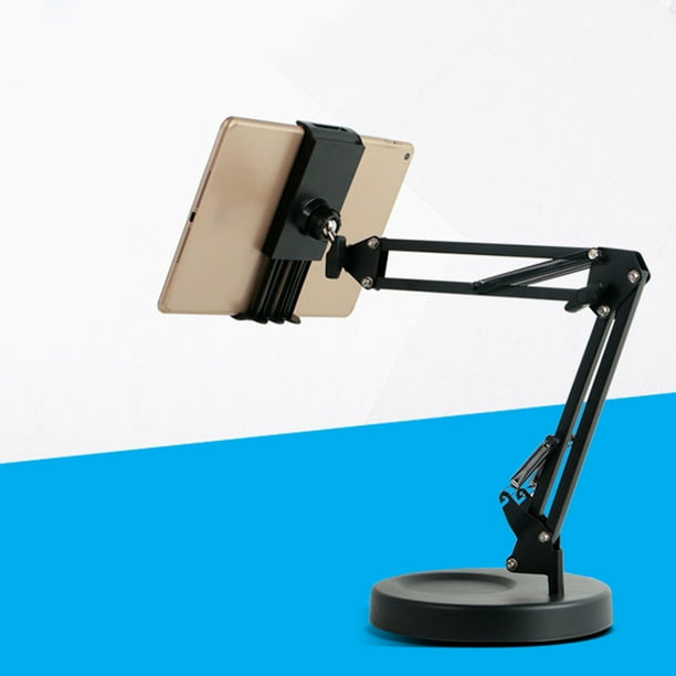unbranded Soporte Negro De Para Teléfono Con Clip Y Rotación Para Uso En Escritorio