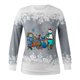 thumbnail image 4 of Pntutb - Camiseta estampada para mujer, blusa de manga larga, cuello redondo, tops casuales, sudadera Pntutb Pntutb-1987, 4 of 4