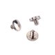 thumbnail image 5 of Advancent 3Pcs Professional Knurled Screw Anti-adhesion Good Bolts Nut Fixation Fastener Slotted Screw Long-lasting Screws Hand Type2, 5 of 6