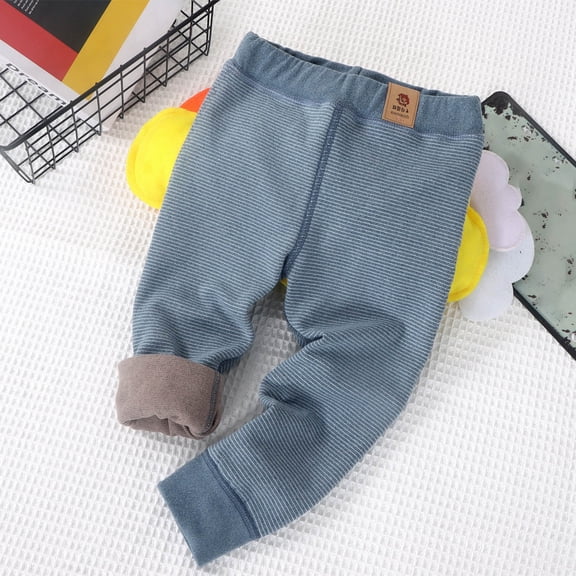CQONEPT Girl's Sherpa Fleece Sweatpants Cotton Skinny Leg Jogger Pant Warm Casual Soft Trendy Pants Gray 100