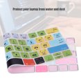 thumbnail image 3 of Keyboard Cover, Dustproof Ultra Thin Thickness Elastic Silica Gel Keyboard Cover Film Edge Full Package  for, 3 of 7
