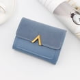 thumbnail image 1 of Cartera pequeña estilo coreano para mujer, tarjetero corto, billetera triple, tarjetero para mujer, minitarjetero, 1 of 6