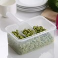 thumbnail image 2 of 6-Piece Plastic Ice Scoop Set, Transparent Uncharged Scoops for Ice, Flour, and Food Service – Durable Kitchen Utensils for Party & Wedding, 2 of 5