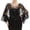 Black, variant on Shawl Wraps for Women Women Fashionable Mesh Sequined Tassel Gown Shawl Elegant Beaded Smock Cape Red,One Size
