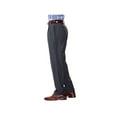 thumbnail image 2 of Haggar Men's E-CLO Stria Pleat Front Dress Pant Classic Fit HD00219, 2 of 6