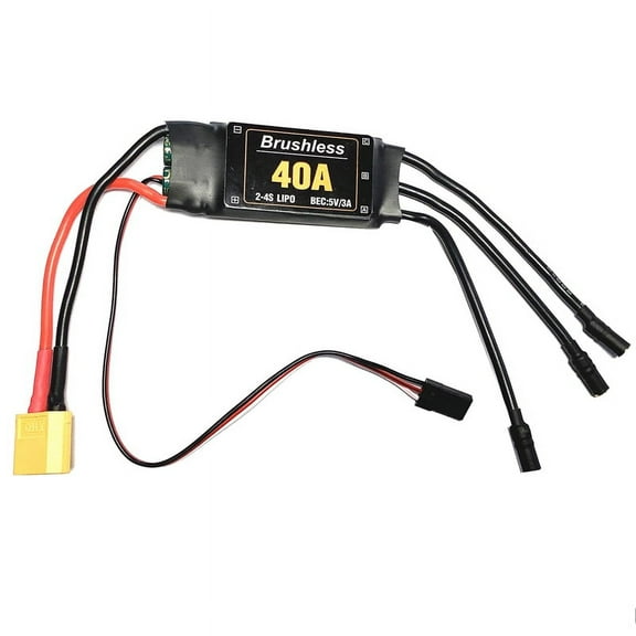 2-4S 40A Brushless ESC Drone Airplanes Parts Speed Controller Motor for RC FPV Quad ma1048