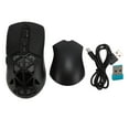 thumbnail image 2 of Computer Mouse,  Gaming Mouse Ergonomic Design Dual Mode  for PC White,Black, 2 of 7
