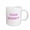 White, variant on 3drose, Team Mommy - Pink Girly Retro Sporty or College Sports Font - Gifts for Moms Good for Mothers Day, 15oz Mug
