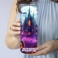 thumbnail image 3 of Personalized Halloween Skinny Tumbler - Design Horror Tumbler - Halloween Haunted House Gifts - Unique Gifts on Halloween Birthday Christmas - Custom Name 20oz Stainless Steel Tumbler, 3 of 6