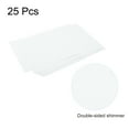 thumbnail image 3 of Uxcell Shimmer Cardstock Paper 25 Sheets, 8x11.5 Inch 92 Lb/250gsm, White, 3 of 6