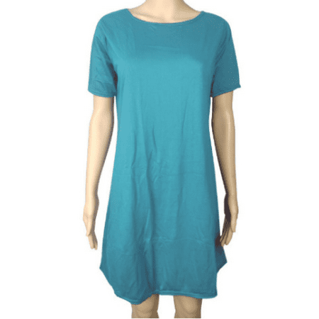 

Women s Cotton Nightgown Sleepwear Short Sleeves Shirt Sleepdress