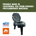 thumbnail image 5 of Ozark Trail 14.5in Folding Portable Camp Toilet with 1 gal Capacity for Outdoor Activities, 5 of 14