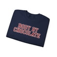 thumbnail image 3 of Chocolate Sweatshirt Gifts Crew Neck Shirt Long Sleeve Unisex, 3 of 7