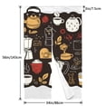 thumbnail image 2 of Noren Japanese Style Doorway Curtain Printed Door Tapestry Room Divider Curtains, 34" Width x 56" Long, Coffee Espresso Maker Pattern, 2 of 5