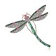 thumbnail image 1 of Crystal Vintage Dragonfly Brooches for Women Insect Brooch Pin Dress Coat Accessories Cute Jewelry, 1 of 5