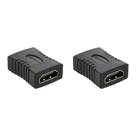 HDMI Female to Female Coupler Adapter 29 x 22mm Black