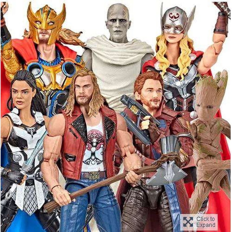 MARVEL THOR フィギュア 8個セット Thor: Love and Thunder Marvel Legends 6-inch Action Figures Wave 1