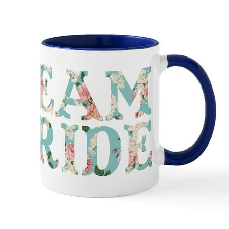 

CafePress - Team Bride - 11 oz Ceramic Mug - Novelty Coffee Tea Cup