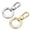 Champagne Gold/Gray, variant on 2 Pcs Double Opening Swivel Lobster Claw Clasp, Metal Keychain Clasp Clips for Jewelry Making Crafts Backpack Bag Strap
