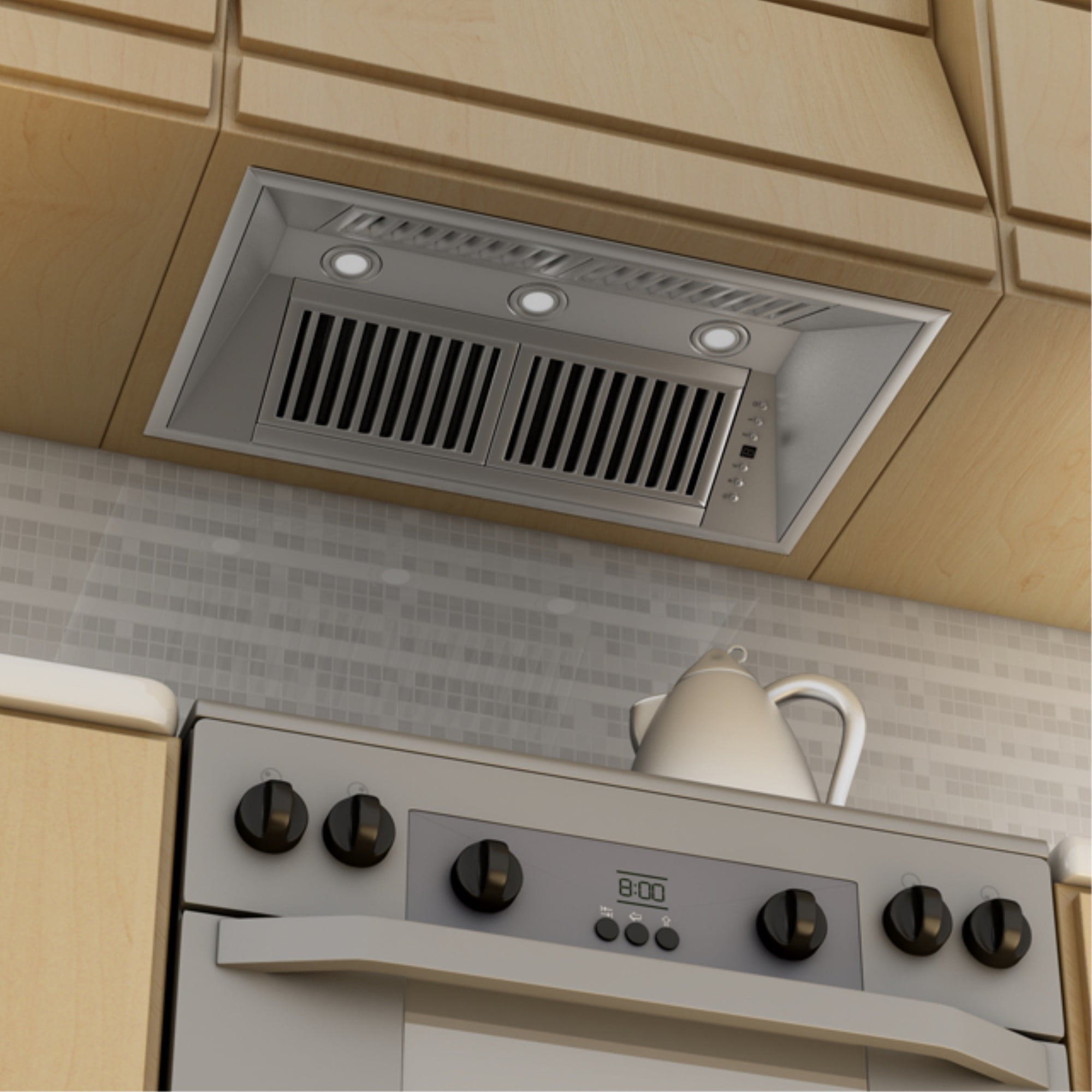 ZLINE 34 in. Outdoor Range Hood Insert in Stainless Steel (721-304-34)