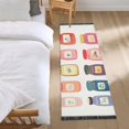 thumbnail image 3 of Yayeee Runner Rug for Bedroom 2'x6' Machine Washable Hallway Non Slip Mat, Orange Jar, 3 of 8