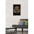 thumbnail image 2 of The Wizarding World: Harry Potter - Floral House Crests Wall Poster, 14.725" x 22.375", Framed, 2 of 3