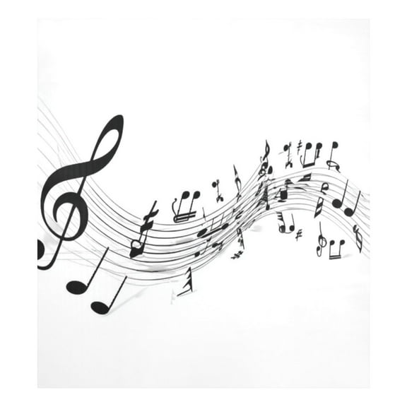 IAUYY Magnetic decorative sticker - 23x26 Inch PVC Refrigerator Decorative Cover, Removable DIY Art for Kitchen Appliances Notes Like Waves