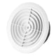 thumbnail image 1 of Rejilla de ventilación decorativa con rejilla de ventilación redonda y malla incorporada, salida ajustable, 1 of 5