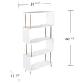 thumbnail image 5 of SEI Beckerman Asymmetrical Etagere, 5 of 8